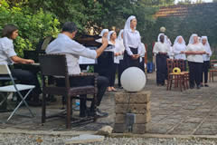 Our students of Opera Lucca in Puccini's Suor Angelica