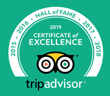 TripAdvisor 2019 Certificate of Excellence
