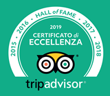 Certificato di eccellenza TripAdvisor 2019