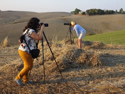 Shooting Photos on Pisa Hills